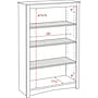 Prepac™ 4 Shelf Bookcase, Espresso~#|#~m000070423_sc7