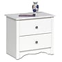 Prepac™ 21.75" Monterey 2 Drawer Nightstand, White~#|#~m000070478_sc7