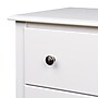 Prepac™ 28" Monterey Tall 2 Drawer Nightstand With Open Shelf, White~#|#~m000070479_sc7