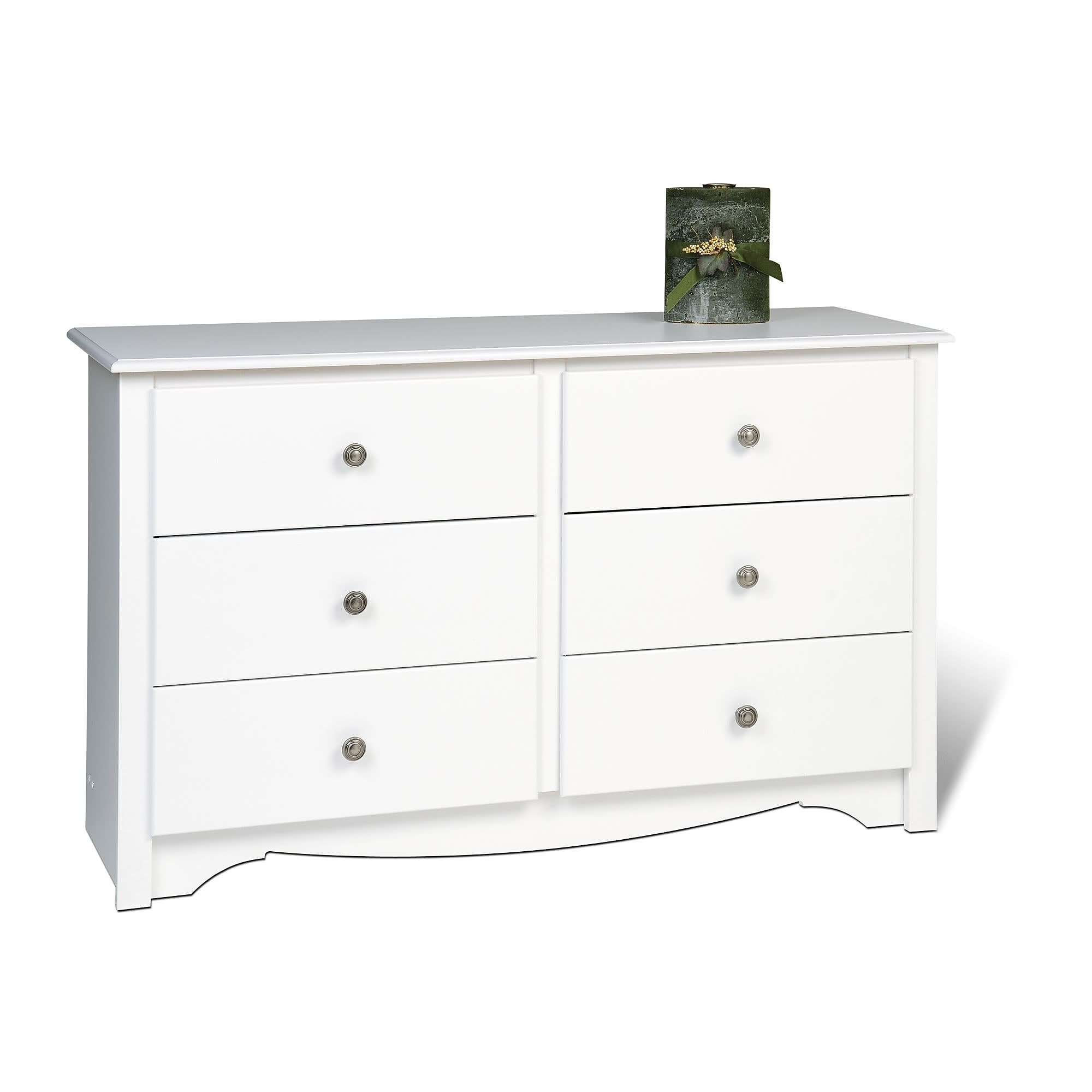 Prepac 29″ Monterey Children’s 6 Drawer Dresser, White Sansujyuku sansujyuku.com