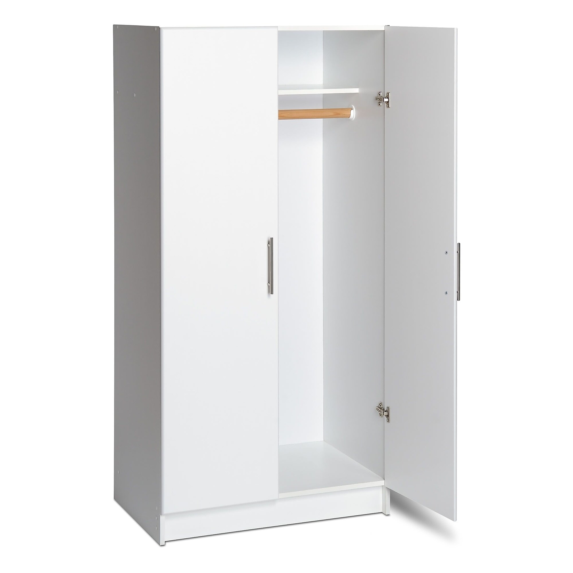 Prepac 65″ Elite Wardrobe Cabinet, White Sansujyuku sansujyuku.com