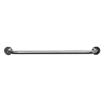 DMI® 32" Institutional Steel Knurled Grab Bar, Silver