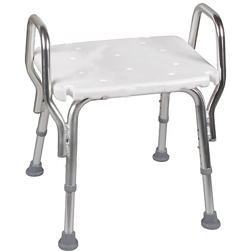 DMI® Shower Chair Without Backrest, 350 lbs. Staples