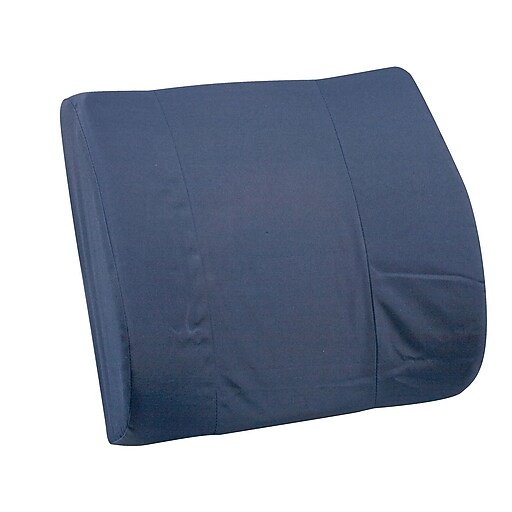 DMI® 14" x 13" Foam Standard Lumbar Cushion With Strap, Polyester