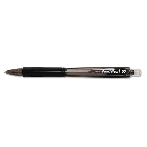 Pentel Wow! Mechanical Pencil, 0.5mm, 2 Medium Lead, Dozen (AL405A