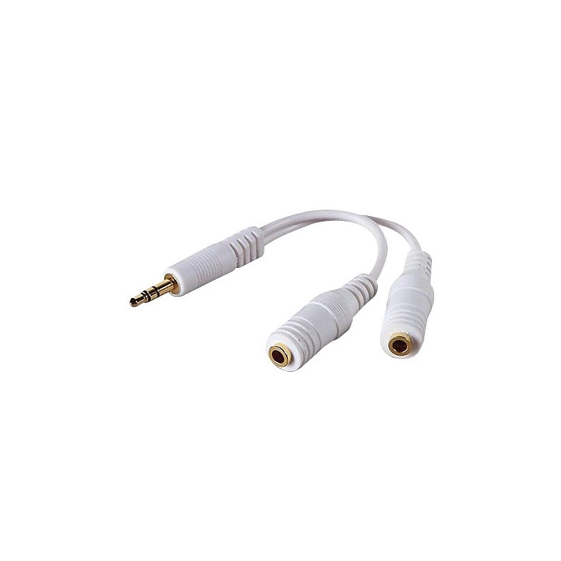 4XEM™ 3.5 mm Headphone Splitter For iPhone/iPod/Audio Devices image 1