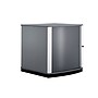 Moll® 37" Two Tier Lockfile Carousel Cabinet, Graphite~#|#~m000074301_sc7