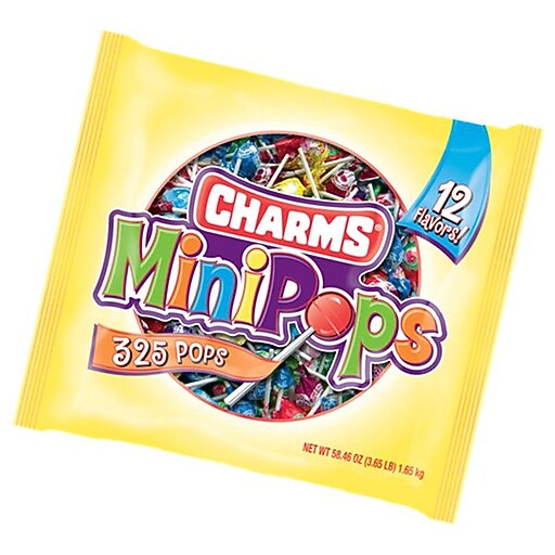 Charms Mini Pops, 325 Pieces, 58.46 oz. Bag at Staples