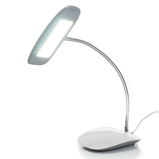 Shop Staples for Northwest™ Touch Activated 18 LED USB Desk Lamp, White