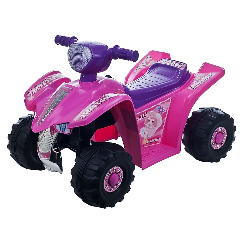 Lil' Rider™ Princess Mini Quad Ride-on Car 4 Wheeler, Pink/Purple image 1