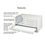 Safco® Facil Steel Small Flat File, Light Gray~#|#~m000079862_sc7