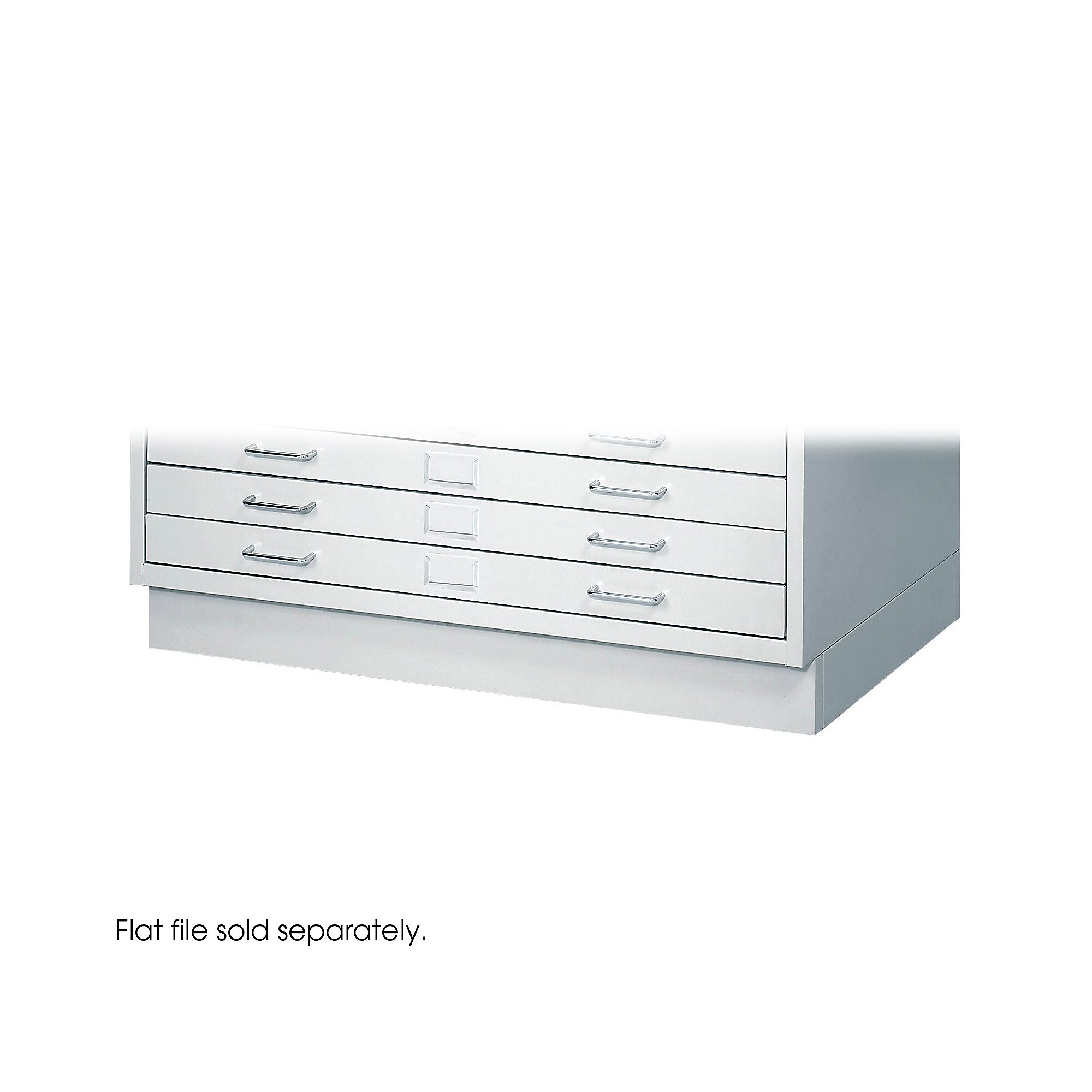 Safco Closed Base for 5-Drawer Steel Flat File, Light Gray, Letter (4970LG) Sansujyuku sansujyuku.com