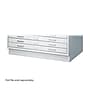 Safco Closed Base for 5-Drawer Steel Flat File, Light Gray, Letter (4970LG)~#|#~m000079863_sc7