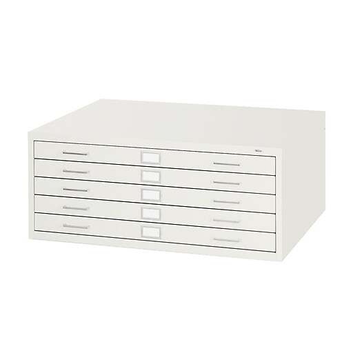 Shop Staples For Safco Graphic Arts 5 Drawer Flat File White