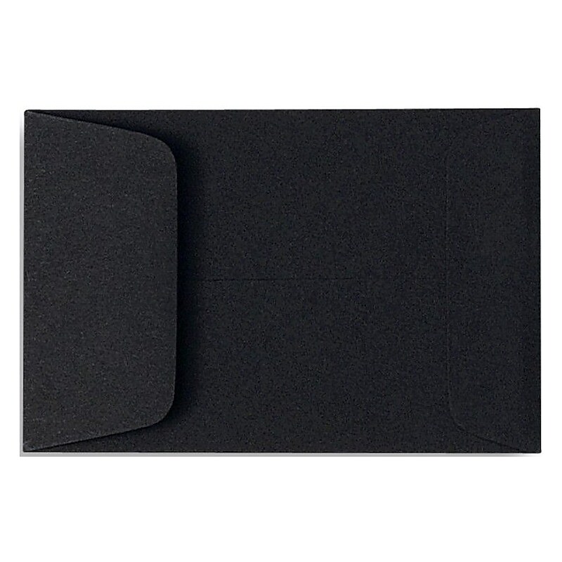 LUX #1 Coin Envelopes (2-1/4 x 3-1/2) 50/Box, Midnight Black (1COBLK-50) image 1