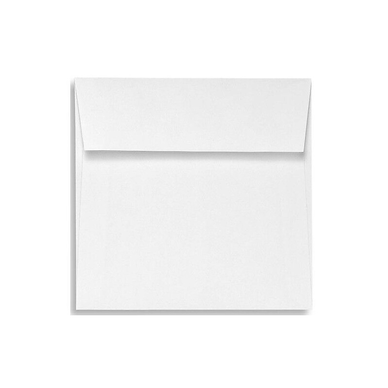 LUX 5 1/2 x 5 1/2 Square Envelopes, 250/Box, 70lb. Bright White (10902-250) image 1