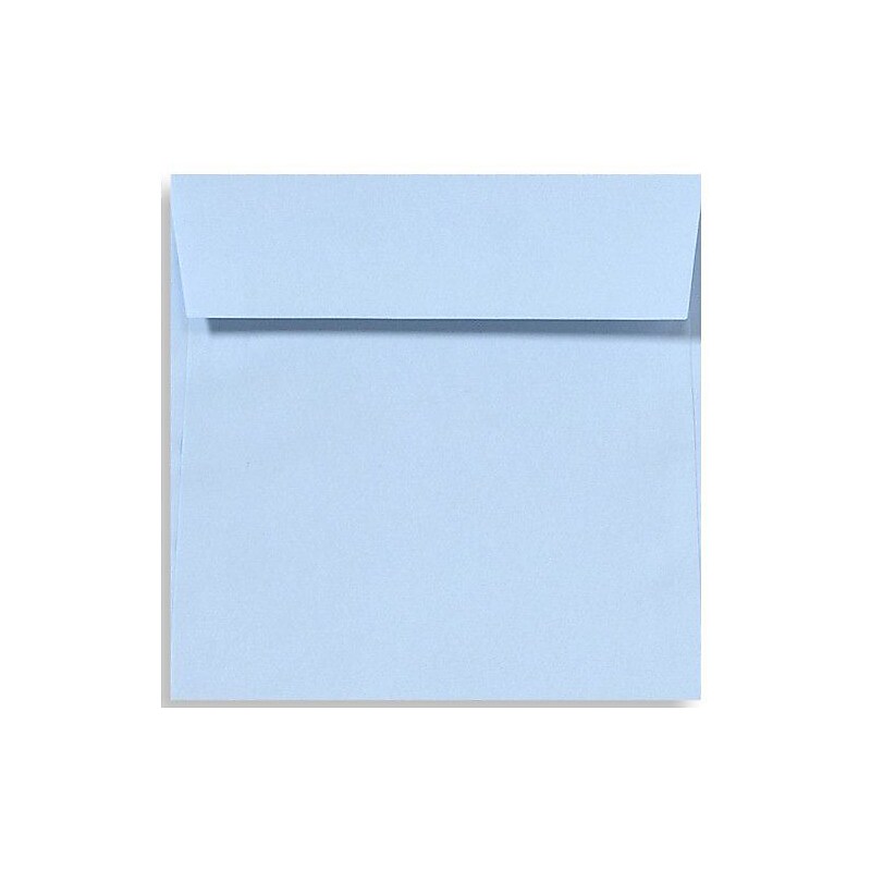 LUX 5 1/2 x 5 1/2 Square Envelopes, 50/Box, Baby Blue (EX8515-13-50) image 1