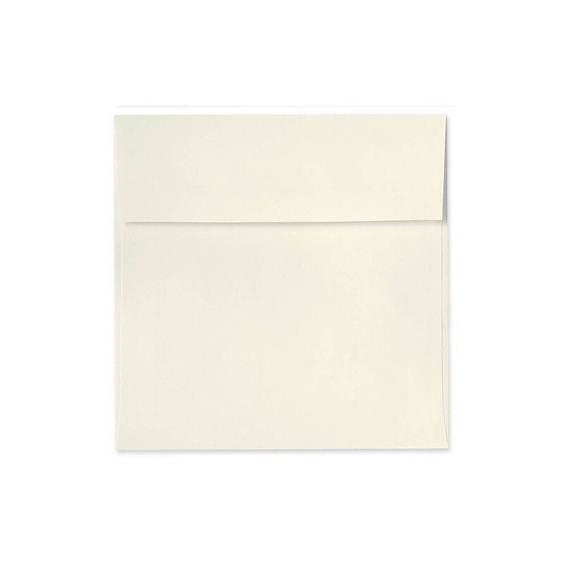 LUX 5 1/2 x 5 1/2 Square Envelopes, 250/Box, Natural - 100% Recycled (8515-NPC-250) image 1
