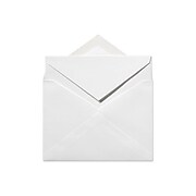 LUX 5 1/4 x 7 1/2 Inner Envelopes (No Glue) 50/Box, 70lb. Bright White (SIVV917-50)