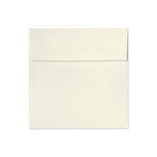 LUX 5 x 5 Square Envelopes 50/Box) 50/Box, Natural 100 Recycled