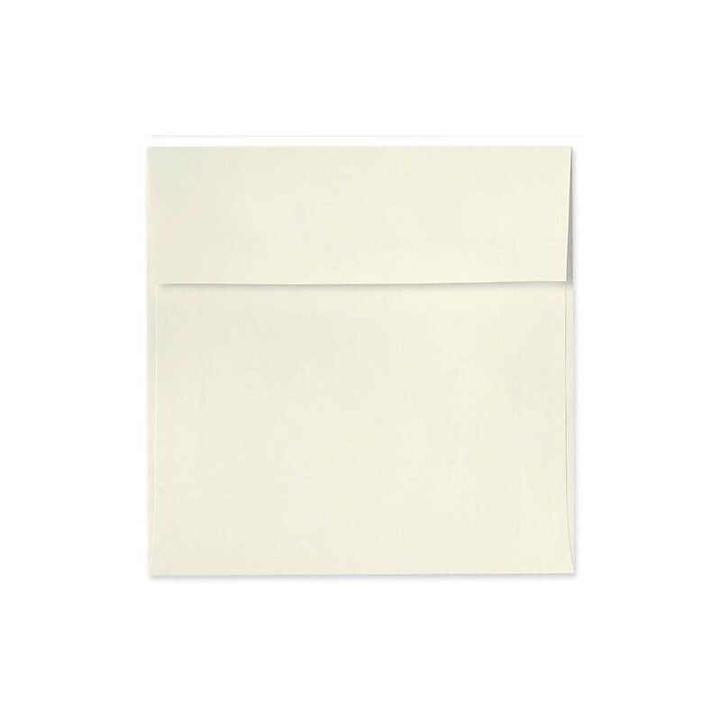 LUX 5 x 5 Square Envelopes, 250/Box, Natural - 100% Recycled (8505-NPC-250) image 1