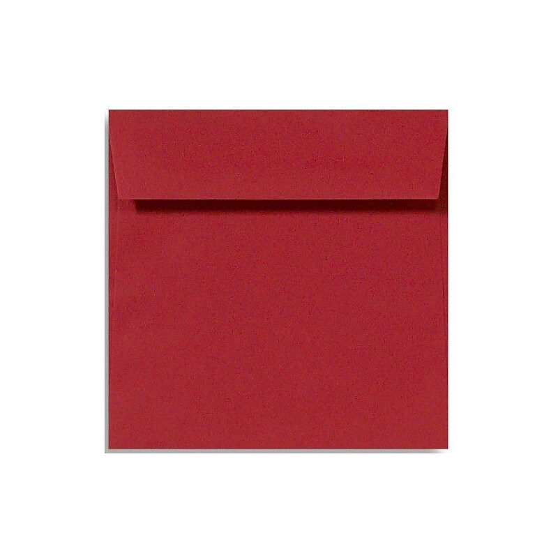 LUX 5 x 5 Square Envelopes, 250/Box, Ruby Red (8505-18-250) image 1