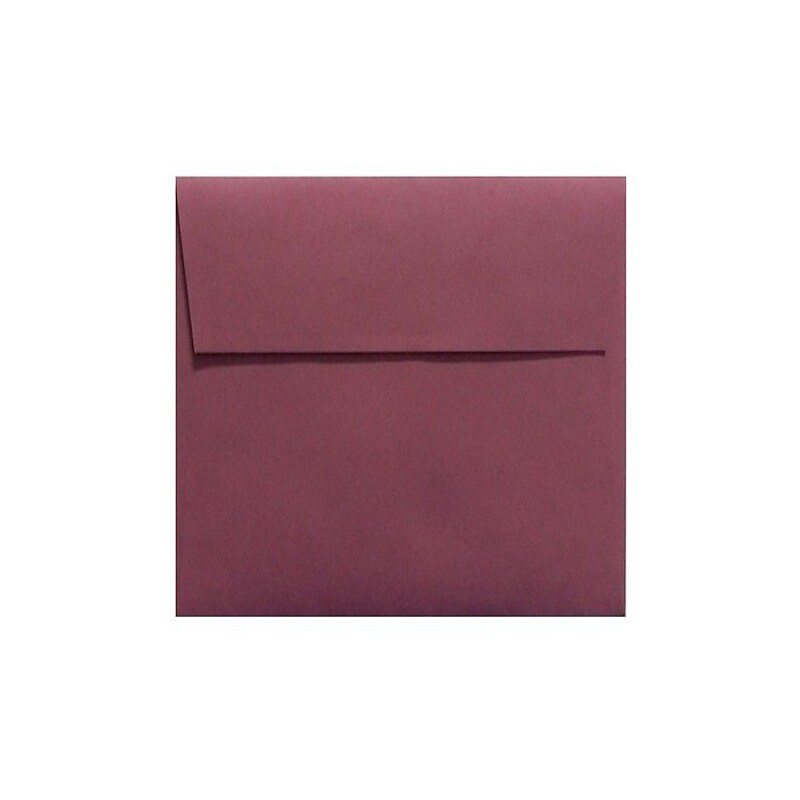 LUX 5 x 5 Square Envelopes, 50/Box, Vintage Plum (LUX-8505-104-50) image 1