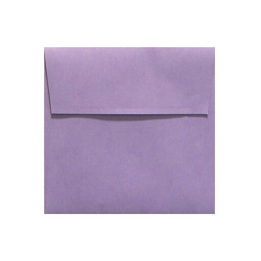 LUX 5 x 5 Square Envelopes, 50/Box, Wisteria (LUX850510650) Staples