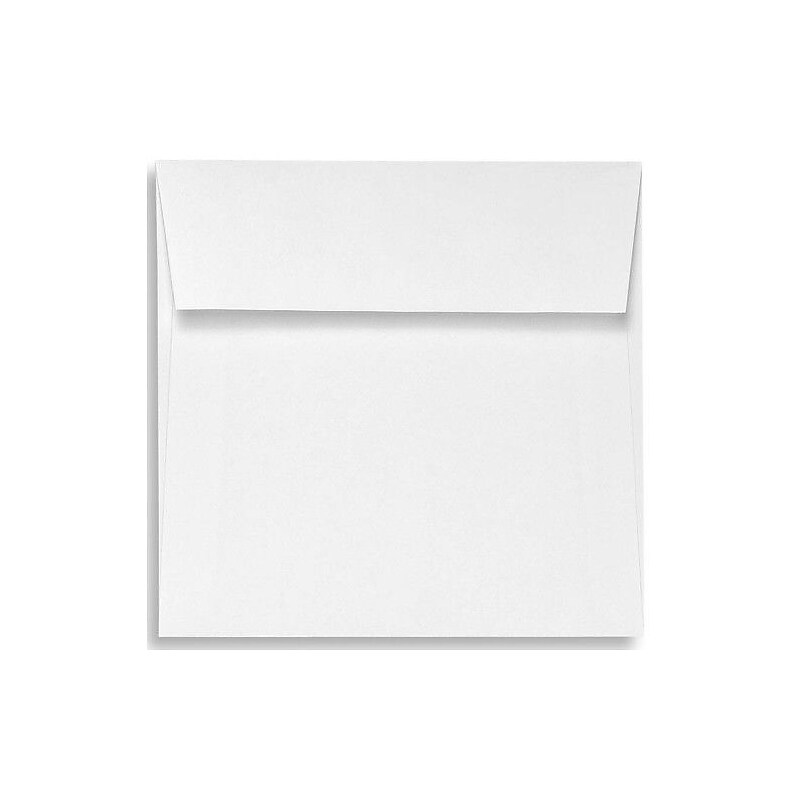 LUX 6 1/2 x 6 1/2 Square Envelopes, 250/Box, 70lb. Bright White (10928-250) image 1