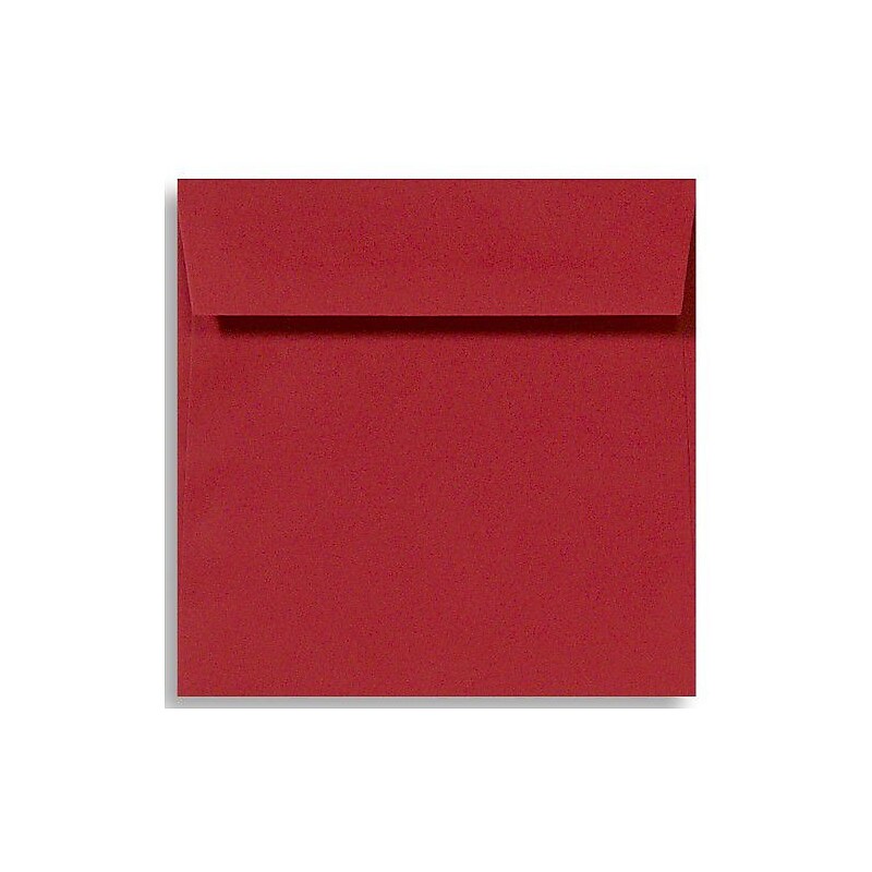 LUX 6 1/2 x 6 1/2 Square Envelopes, 250/Box, Garnet (EX8535-26-250) image 1
