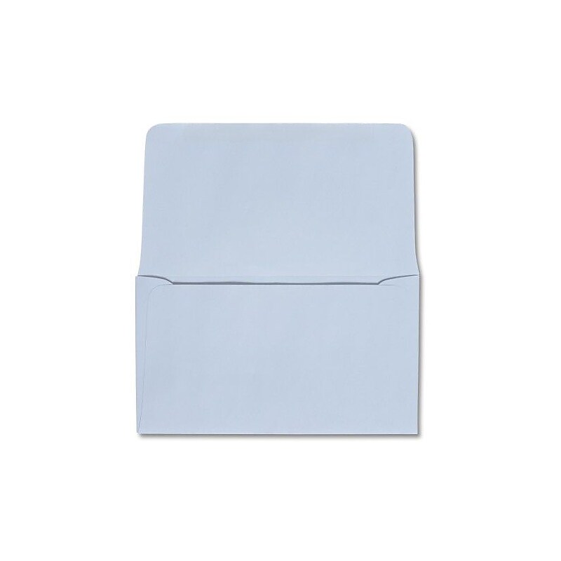 LUX 3 1/2" x 6" 6 1/4 24lbs. Remittance, Donation Envelopes, Pastel Gray, 500/Pack image 1