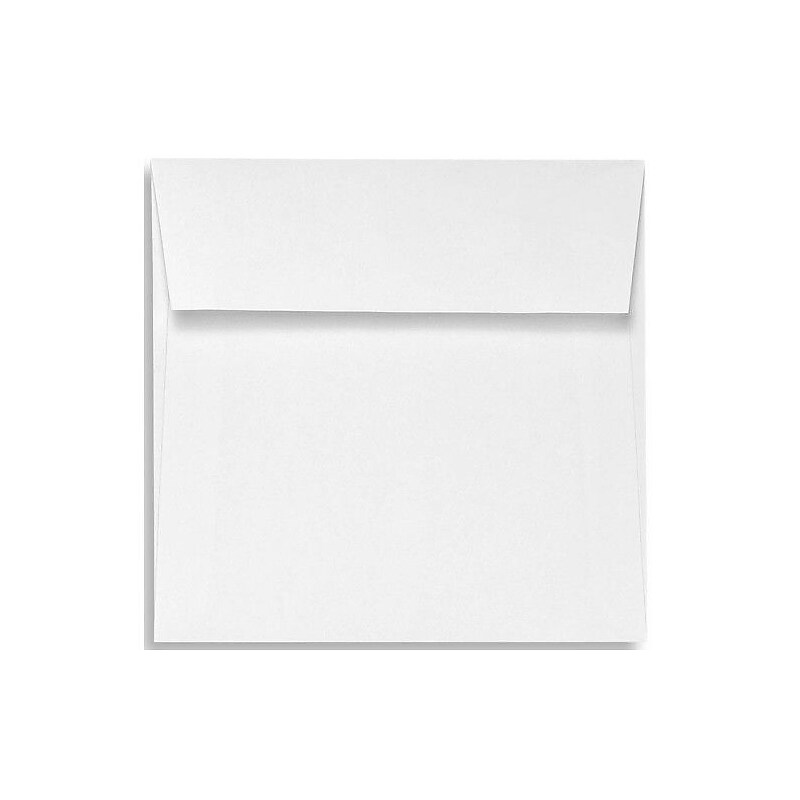 LUX 7 x 7 Square Envelopes, 50/Box, 70lb. White (10936-50) image 1