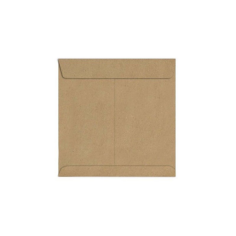 LUX 8 x 8 Square Envelopes, 50/Box, Grocery Bag (8565-GB-50) image 1