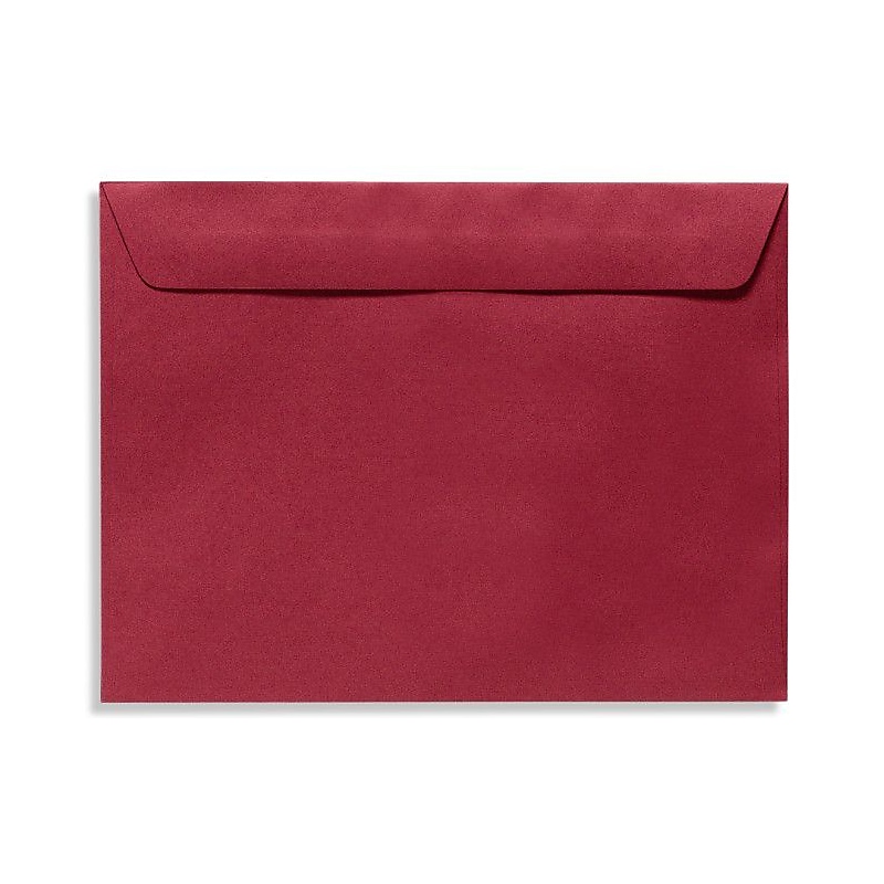 LUX 9" x 12" Booklet Envelopes, Garnet Red, 50/Pack image 1