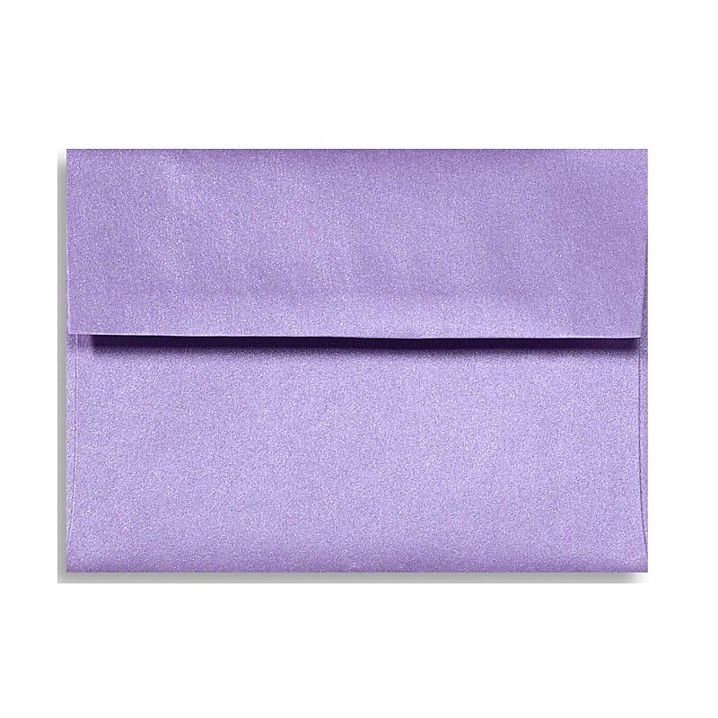 LUX A1 Invitation Envelopes (3 5/8 x 5 1/8) 500/Box, Amethyst Metallic (5365-17-500) image 1
