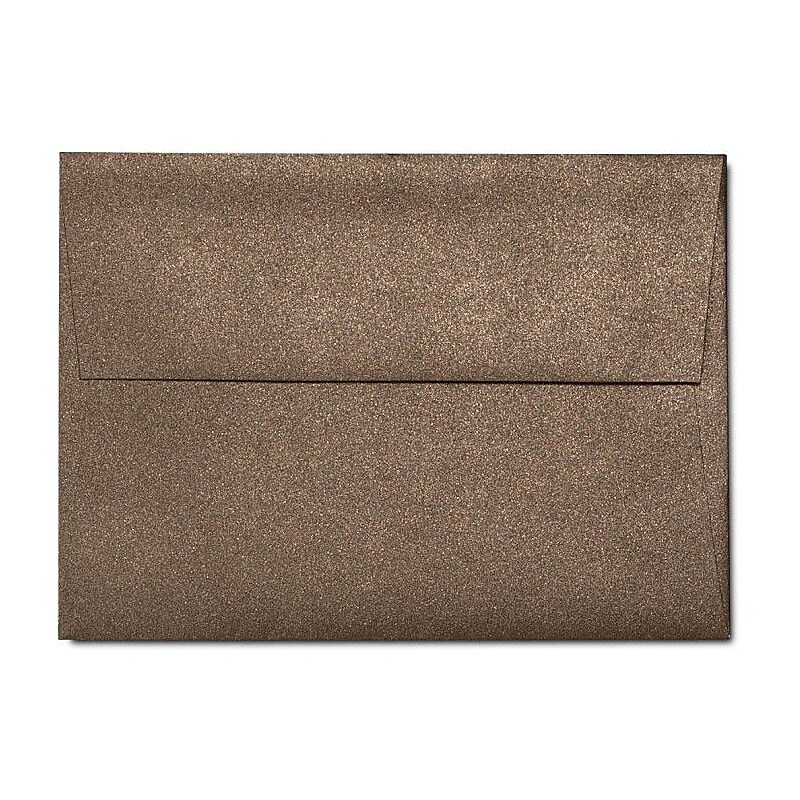 LUX A1 Invitation Envelopes (3 5/8 x 5 1/8) 50/Box, Bronze Metallic (5365-12-50) image 1