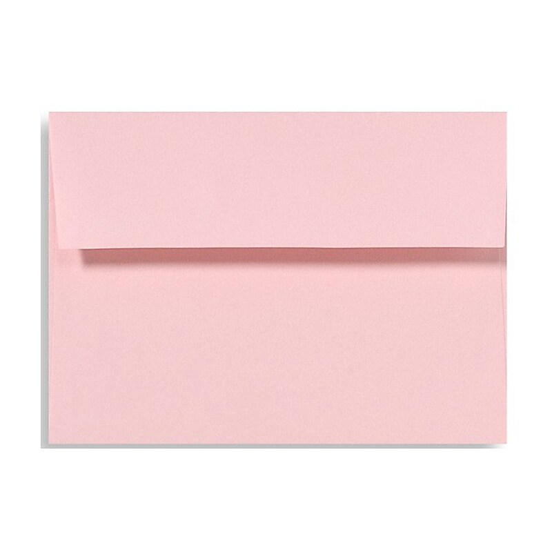 LUX A1 Invitation Envelopes (3 5/8 x 5 1/8) 50/Box, Candy Pink (EX4865-14-50) image 1