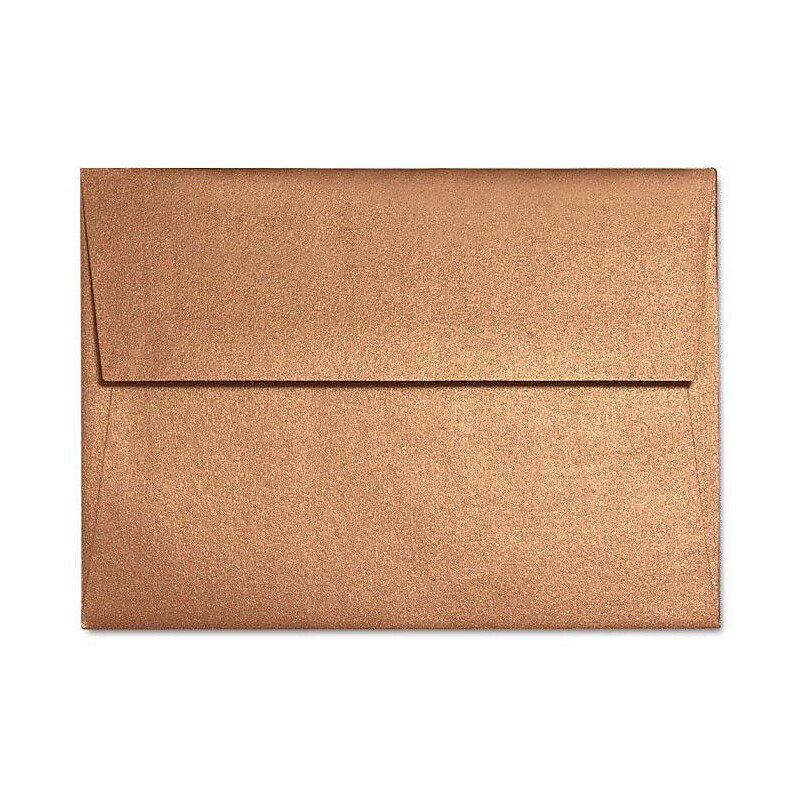 LUX A7 Invitation Envelopes (5 1/4 x 7 1/4) 50/Box, Copper Metallic (5380-11-50) image 1