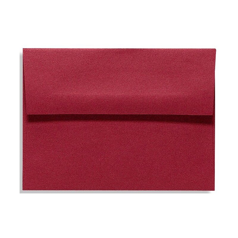 LUX A1 Invitation Envelopes (3 5/8 x 5 1/8) 500/Box, Garnet (EX4865-26-500) image 1