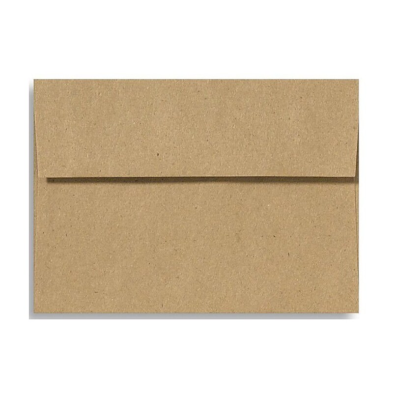 LUX A1 Invitation Envelopes (3 5/8 x 5 1/8) 500/Box, Grocery Bag (4865-GB-500) image 1