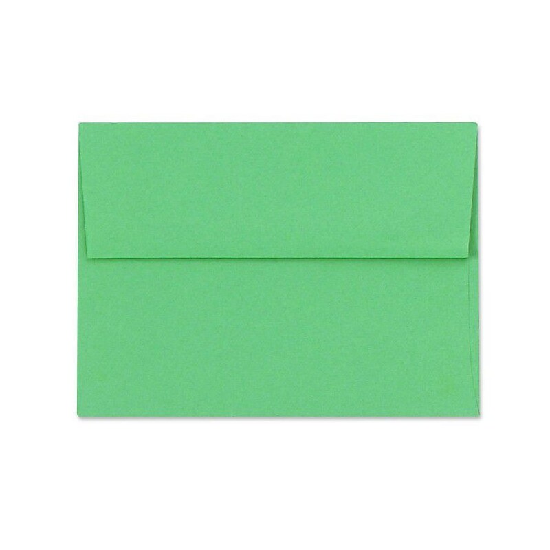 LUX A1 Invitation Envelopes (3 5/8 x 5 1/8) 50/Box, Holiday Green (FE4265-12-50) image 1