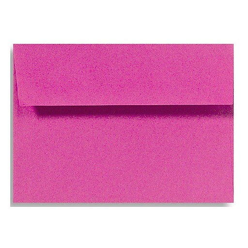 LUX A1 Invitation Envelopes (3 5/8 x 5 1/8) 50/Box, Magenta (EX486510