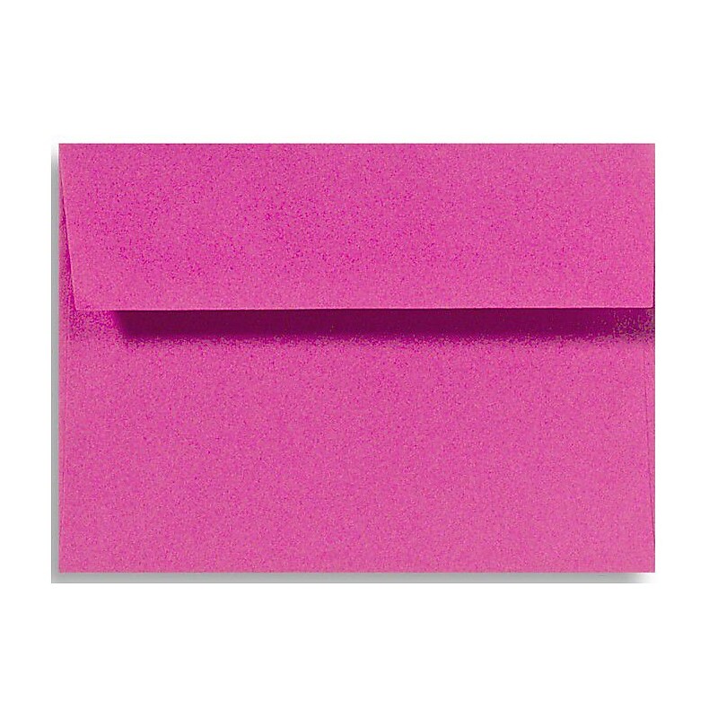 LUX A1 Invitation Envelopes (3 5/8 x 5 1/8) 50/Box, Magenta (EX4865-10-50) image 1