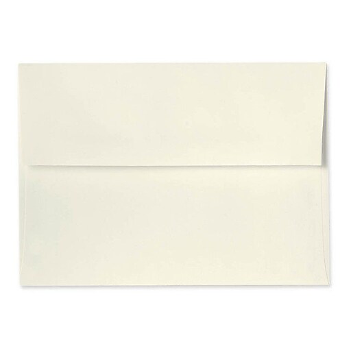 LUX A1 Invitation Envelopes (3 5/8 x 5 1/8) 50/Box, Natural 100