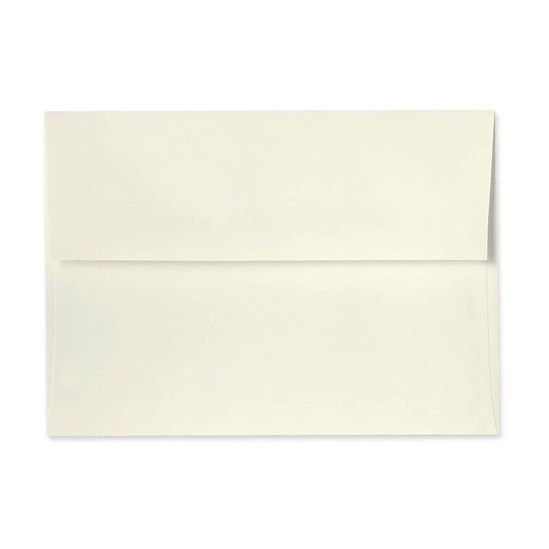 LUX A1 Invitation Envelopes (3 5/8 x 5 1/8) 50/Box, Natural - 100% Recycled (4865-NPC-50) image 1