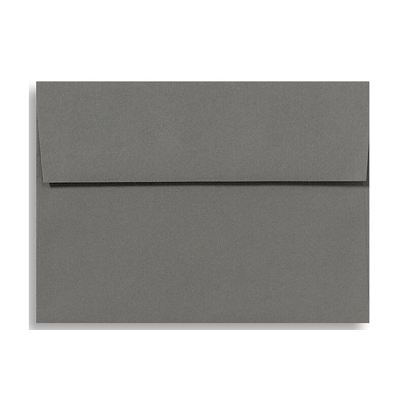 LUX A1 Invitation Envelopes (3 5/8 x 5 1/8) 500/Box, Smoke (EX4865-22-500) image 1