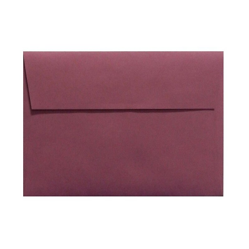 LUX A1 Invitation Envelopes (3 5/8 x 5 1/8) 50/Box, Vintage Plum (LUX-4865-104-50) image 1
