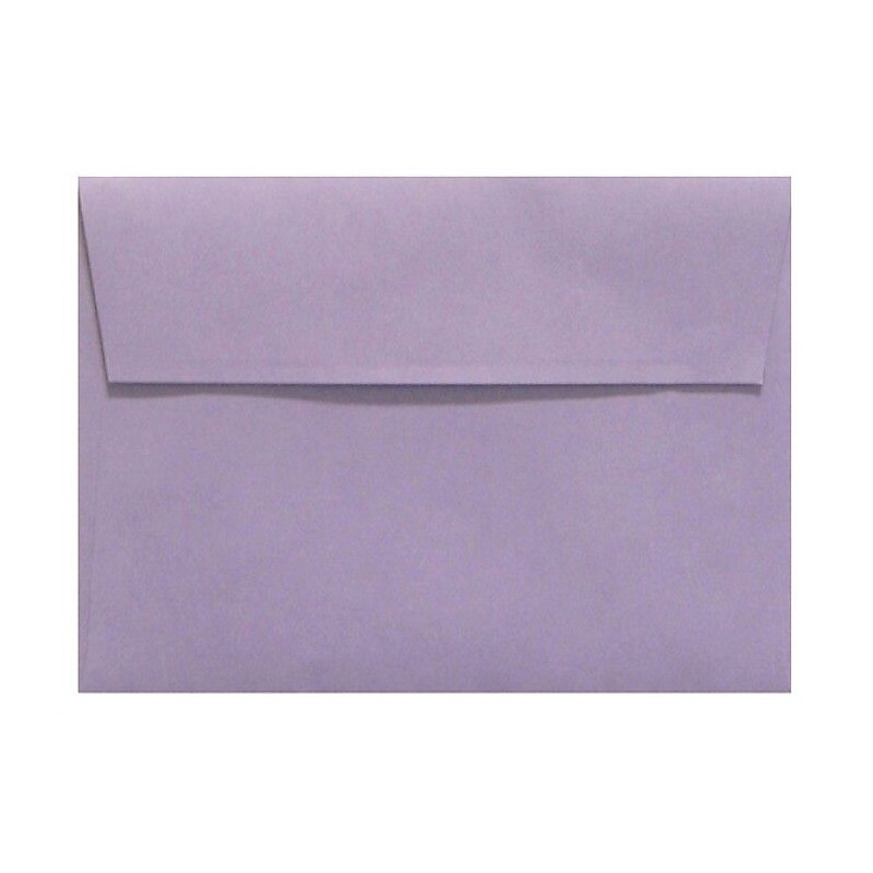 LUX A1 Invitation Envelopes (3 5/8 x 5 1/8) 50/Box, Wisteria (LUX-4865-106-50) image 1