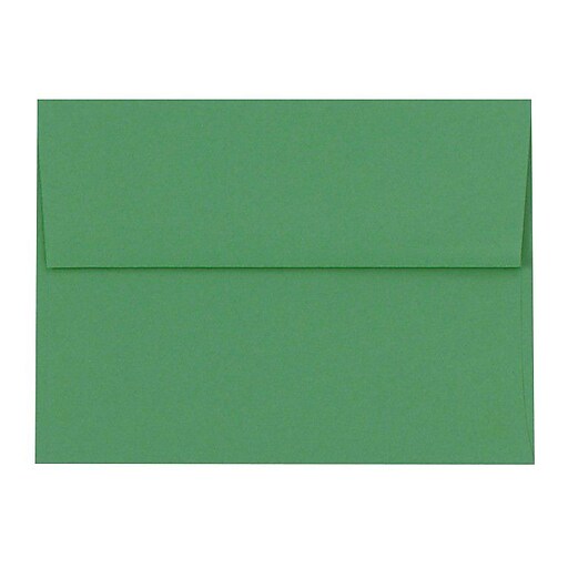 Shop Staples for LUX A9 Invitation Envelopes (5 3/4 x 8 3/4) 50/Box, Holiday Green (8912950)