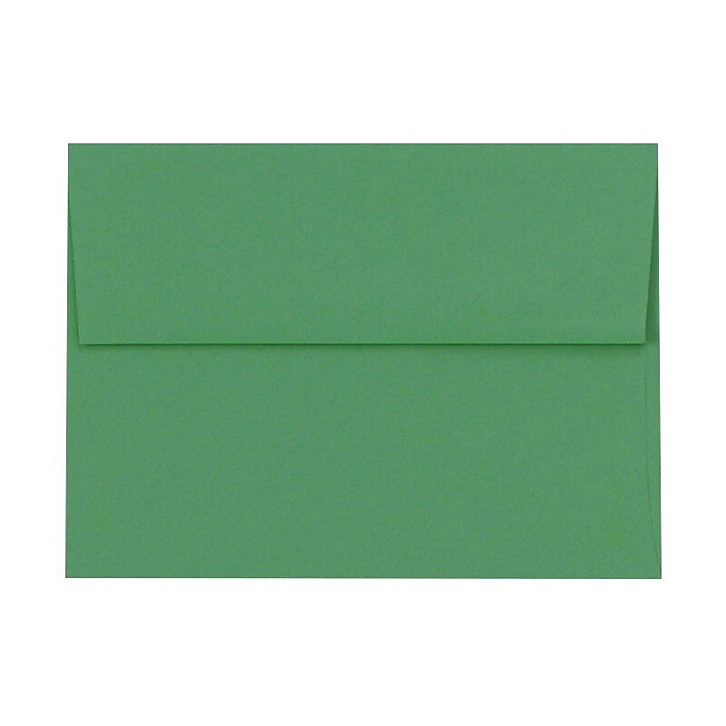 LUX A8 Invitation Envelopes (5 1/2 x 8 1/8) 500/Box, Holiday Green (67211-500) image 1